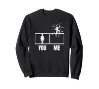 Mur d'escalade fière et drôle de Femmes blocages Sweatshirt