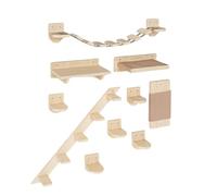 Mur d'escalade pour chat, chaise longue, lit pour chat - étagère XXL, montage rural (kit mur d’escalade)