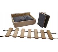 Mur d'escalade pour chats Chaise longue murale Lit pour chat Étagère pour chats Montage mural XS 9469