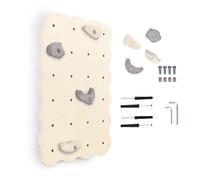Mur d'escalade pour enfants avec poignées, mur d'escalade écologiquement durable pour enfants en bois naturel, 100% ECO, fabriqué dans l'UE