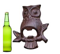 Mur d'ouvre-bouteille monté - 1,38x4.72x3,94 pouces Ouvre- vintage, coulée en métal robuste | Style antique avec look rustique, ornement décoratif pour le bar de Garagede la boutique de bar