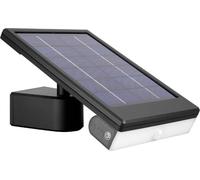 Mur EDM Mur de LED Solaire Noir 6 W 720 LM (6500 K)