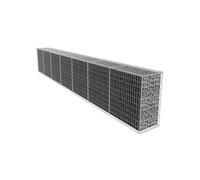 vidaXL Mur de Gabion Couvercle 600x40x100 cm Jardin Patio Panier à Pierres 142530