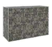 Mur en gabion avec couvercles Acier galvanisé 150x60x100 cm G