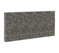 Mur en Gabion avec Couvercles Acier Galvanisé 300x30x50 cm Extérieur vidaXL