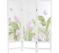 Mur espagnol DKD Home Decor Tropical bois transparent MDF 150 x 2 x 180 cm