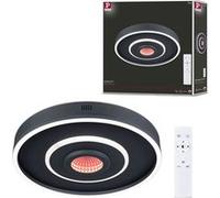 Mur et Plafonnier Spaceglow Four RGB+ 320lm / 800lm 230V 22W gradable Noir mat Noir mat G