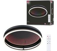 Paulmann Plafonnier LED Spaceglow One 71056 RGB+ 650 lm 34,5 W 230 V Noir mat