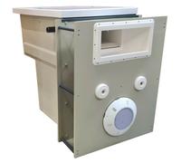 Mur filtrant avec électrolyseur + bypass + régulateur ph - Bassin 48 m³ Maxi