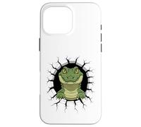 Mur Fissuré Alligator Gator Alligators Coque pour iPhone 16 Pro Max
