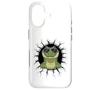 Mur Fissuré Alligator Lunettes Gator Alligators Coque pour iPhone 17
