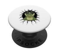 Mur Fissuré Alligator Lunettes Gator Alligators PopSockets PopGrip Adhésif