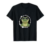 Mur Fissuré Alligator Lunettes Gator Alligators T-Shirt