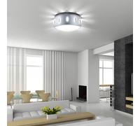 Mur Lampe Rond Verre Satiné Marché Du Travail Chambre Couvrir Montage Spot G9