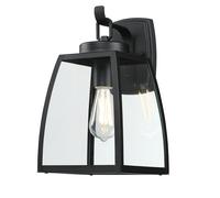 Mur Laterne Extérieur Niko Westinghouse Noir Applique murale Jardin Patio Lampe