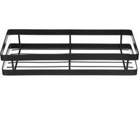 Mur monté support de stockage en acier inoxydable cuisine assaisonné étagère salle de bains support de toilette Accueil organisation étagère - 25cm