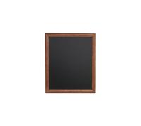Securit Panneau de craie mural 50 x 60 cm Brun foncé