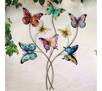 Mur photo objet papillon décoration extérieure design terrasse balcon rideau