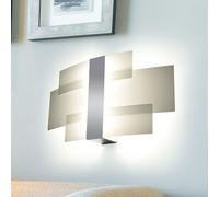 Mur Spot Blanc Couloir Hall D'Accueil Bureau Éclairage Design Chrome Verre Blanc