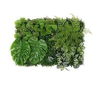 Mur Végétal Artificiel 40x60cm Haie Artificielle Panneaux Muraux de Faux Feuillage, Clôture Feuilles de Lierre Artificielle, Écran de Clôture pour Jardin, Extérieur, Cour, Balcon, Terrasse, Patio