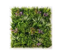 Mur vegetal artificiel brise-vue 1 m2 - panneau dense balcon terrasse cloture