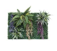 Mur végétal artificiel en kit DIY 120x80cm N°1