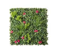 Mur végétal artificiel extérieur et intérieur 1m x 1m Amazone