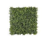 Home Deco Factory – Panneau de feuillage HD0451 – Artificiel, modulaire, 50x50 cm – Vert