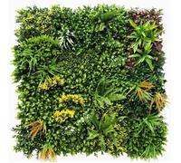 Mur végétal artificiel Jungle 1 m² - panneau tropical dense intérieur extérieur