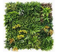Mur Végétal Artificiel Jungle 1M x 1M ultra réaliste pour décoration intérieur / exterieur