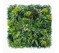 Mur Végétal Artificiel Luxury plaque de 1m x 1m La Décoration Haut de Gamme pour Tous Vos Espaces