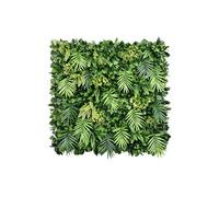 Mur végétal synthétique vert - pack de 1 m² - LUOCHUN