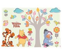 Mural & Meuble Stickers Autocollant Ensemble Winnie L'Ourson 50x70cm Kids Disney