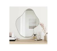 vidaXL Miroir mural Noir 50x40 cm – Maquillage, coiffeuse, salle de bain, salon