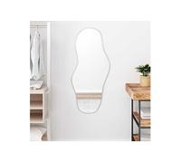 vidaXL Miroir mural Argenté 100x45 cm