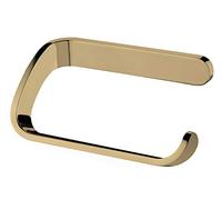 Mural Porte-Rouleau Papier Toilette Salle de Bain WC Couleur Or Fini Zamak