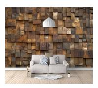 Mural Self-adhesive Wallpaper Three-dimensional geometric lattice wood grain 100x70cm Murals 3D Bedroom Living Room Tv Decoration Wall Cloth Fresco for Office Hotel Clothing Shop Background