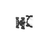 Hama Support mural TV FULLMOTION "Ultraslim" inclinable et pivotant pour TV écran plat entre 48 cm et 122 cm (19" à 48"), jusqu'à 25 kg de charge supportée, VESA 200x200, Noir