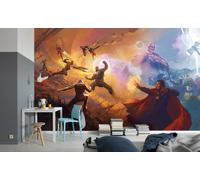 Murale Photo Géante Avengers Marvel Super Héros Licenciée 500 X 280 Cm