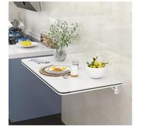 Murale Pliante Table Pour Petits Espaces Bureau À Abattants De 30/40/50 Cm De Largeur, D'ordinateur Suspendue, Rabattable Tablette Murale Rabattable Pour Cuisine, La Chambre, Le Salon 70*40cm
