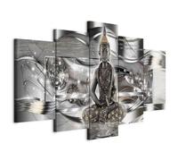 murando - Grand Tableau Décoration Murale Chambre, d'abstraction, 150x75 cm | Clous Inclus, Impression sur Toile, Tableaux, Posters et Arts Décoratifs, Bouddhisme de Bouddha Cite des Inscriptions