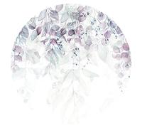 murando - Papier Peint Adhesif Mural Rond, Sticker Mural, Plantes, 125x125 | Pose Facile sans Colle, Fabrication EU, Tapisserie Murales, Papiers Peints Panoramique, Poster Mural, Décoration Moderne