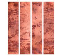 murando Papier Peint Adhésif PURO 10 m sans repetition Mural Décoration Feuille Autocollante Stickers XXL Poster Tableaux Muraux Tapisserie Photo Trompe l'oeil rouge marbre beton f-C-0222-j-a