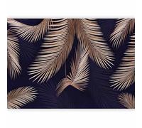 murando Papier peint intissé Feuilles Feuillage tropical 350x256 cm Décoration Murale XXL Poster Tableaux Muraux Tapisserie Photo Trompe l'oeil Natur Botanique b-A-10078-a-b