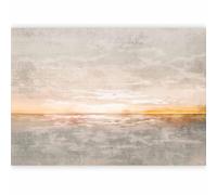 murando - Papier peint panoramique 450x315 cm - Revêtement mural chambre salon - Décoration murale design moderne - Mer Sur Un Coucher De Soleil Gris Et Calme c-A-10044-a-a