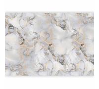 murando - Papier Peint Panoramique Adhésif Abstrait 392x280 cm - Tapisserie Murale Autocollante Décoration Moderne Chambre Salon - Gris beige - a-A-10194-a-a