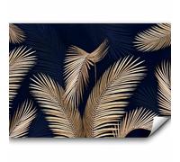 murando - Papier Peint Panoramique Adhésif Nature 245x175 cm - Tapisserie Murale Autocollante Décoration Moderne Chambre Salon - Violet gris bleu - b-B-10022-a-a