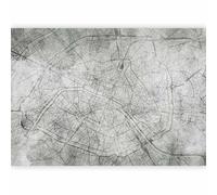 murando - Papier peint panoramique Carte du monde 300x210 cm - Revêtement mural décoration salon - Design moderne - Homeoffice maps paris raconte vos tendances d'été à vol d'oiseau k-C-0134-a-a