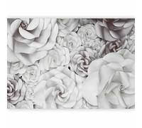 murando - Papier Peint Panoramique Intissé Nature 400x280 cm - Revêtement Mural pour Chambre Salon - Design Unique Moderne Décoration Murale - Gris - b-B-0645-a-a