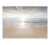 murando - Papier peint panoramique paysage 100x70 cm - Revêtement mural décoration pour chambre salon cuisine - Design unique et moderne - Gris beige blanc - c-C-10033-a-a